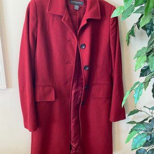 Banana Republic Wool Blend Long Coat EUC
